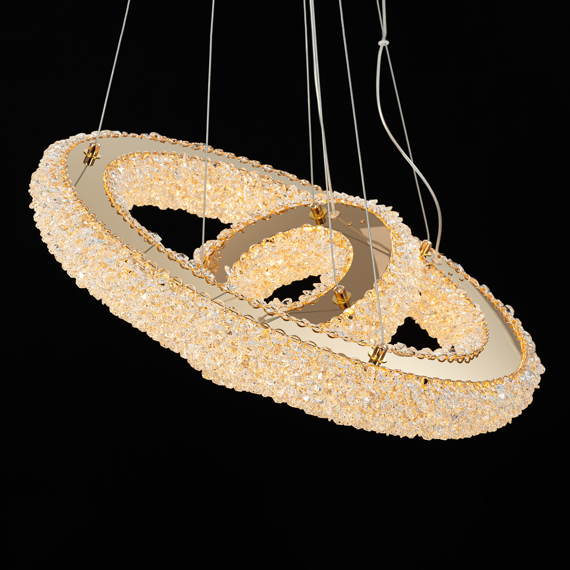 Citilux CLOUDY CL323172 LED Люстра хрустальная подвесная арт. 89699