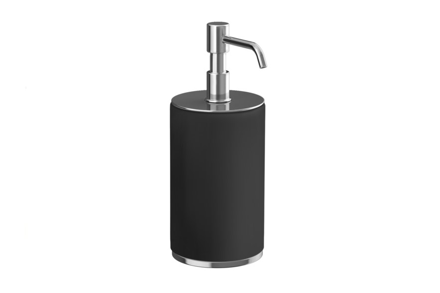 GESSI ORIGINI Дозатор для жидкого мыла настольный, черный/Chrome арт. 31121