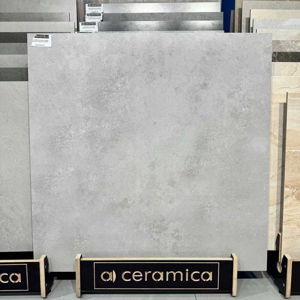 Плитка Varna Light Gray Matt 80х80 см (8 мм) 184400 арт. 128588