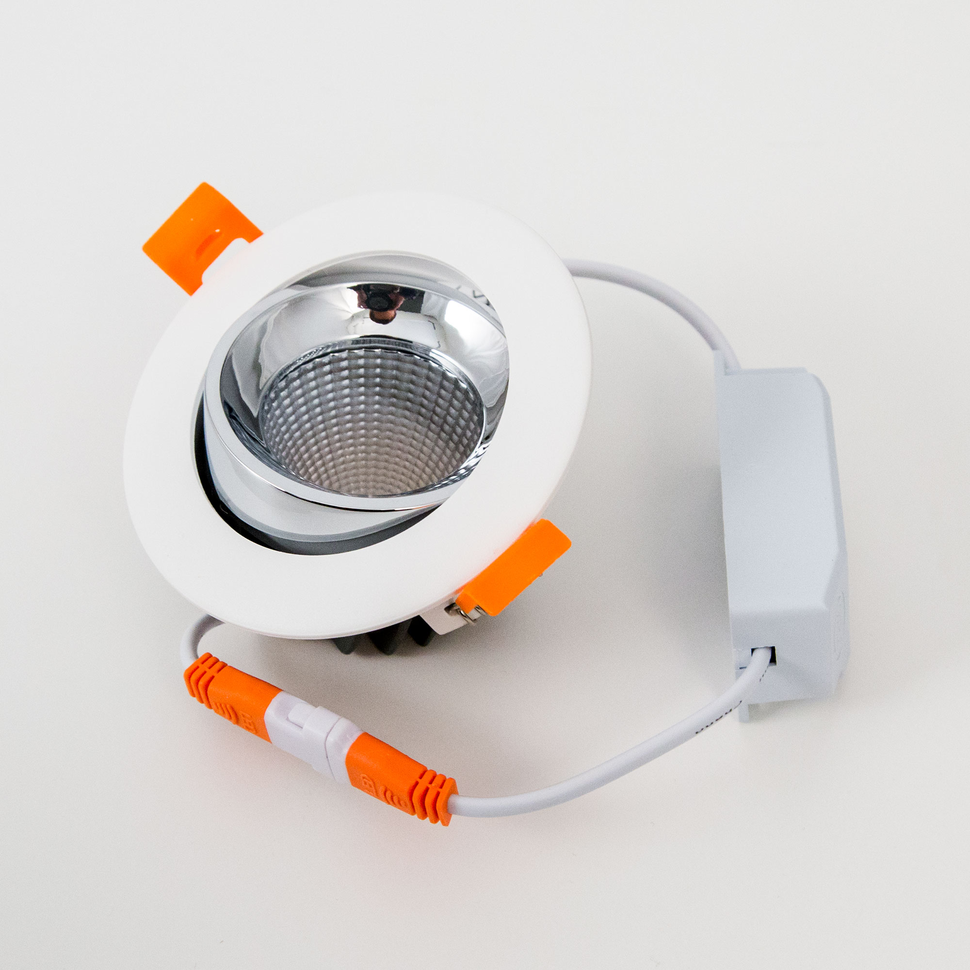 Citilux Альфа CLD001NW1 LED Встраиваемый светильник Белый Хром арт. 88223