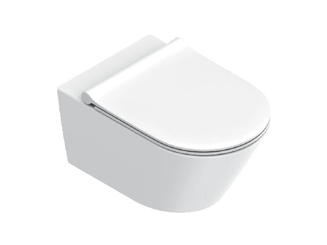 CATALANO ZERO Унитаз подвесной Up-fix с системой смыва Silentech 2.0, 55×35 см, Bianco satinato арт. 89897