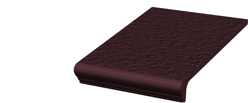 Natural Brown Duro Ступень простая с носиком 30х33х1,1 арт. 202566