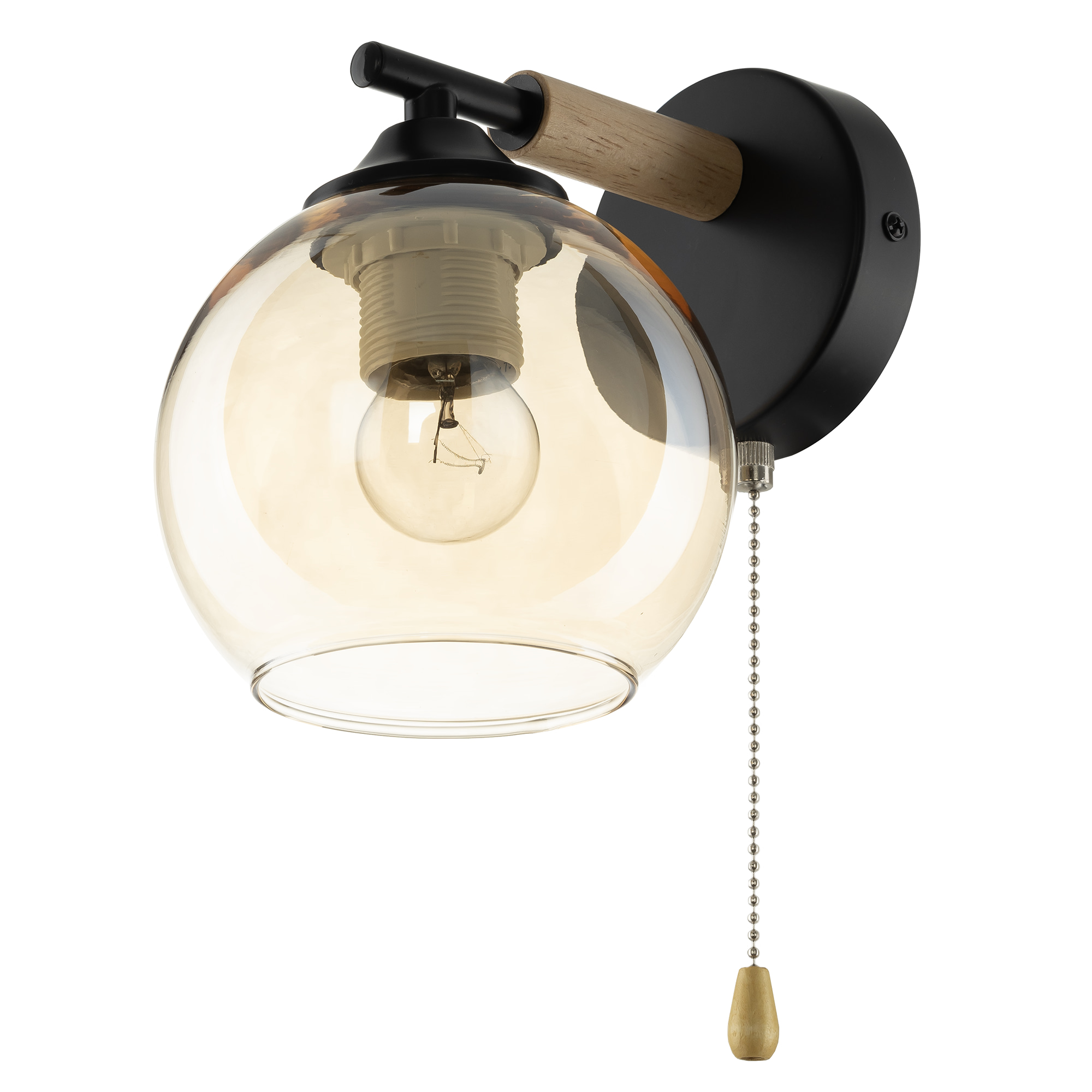 Citilux TIKA CL133411 Бра с выключателем Чёрное арт. 89492