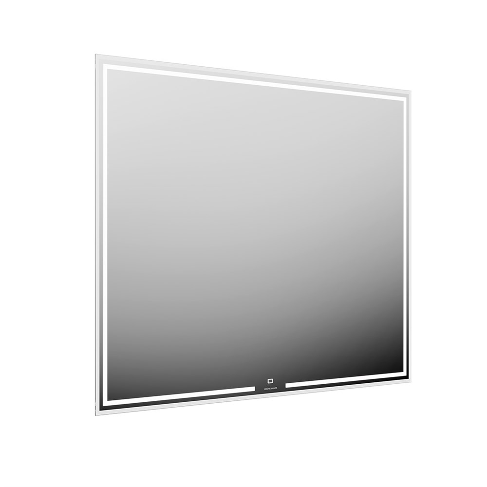 MIO.mi.100/WHT Зеркало Mio/Мио прямоугольное с диммером 100, белое арт. 125454