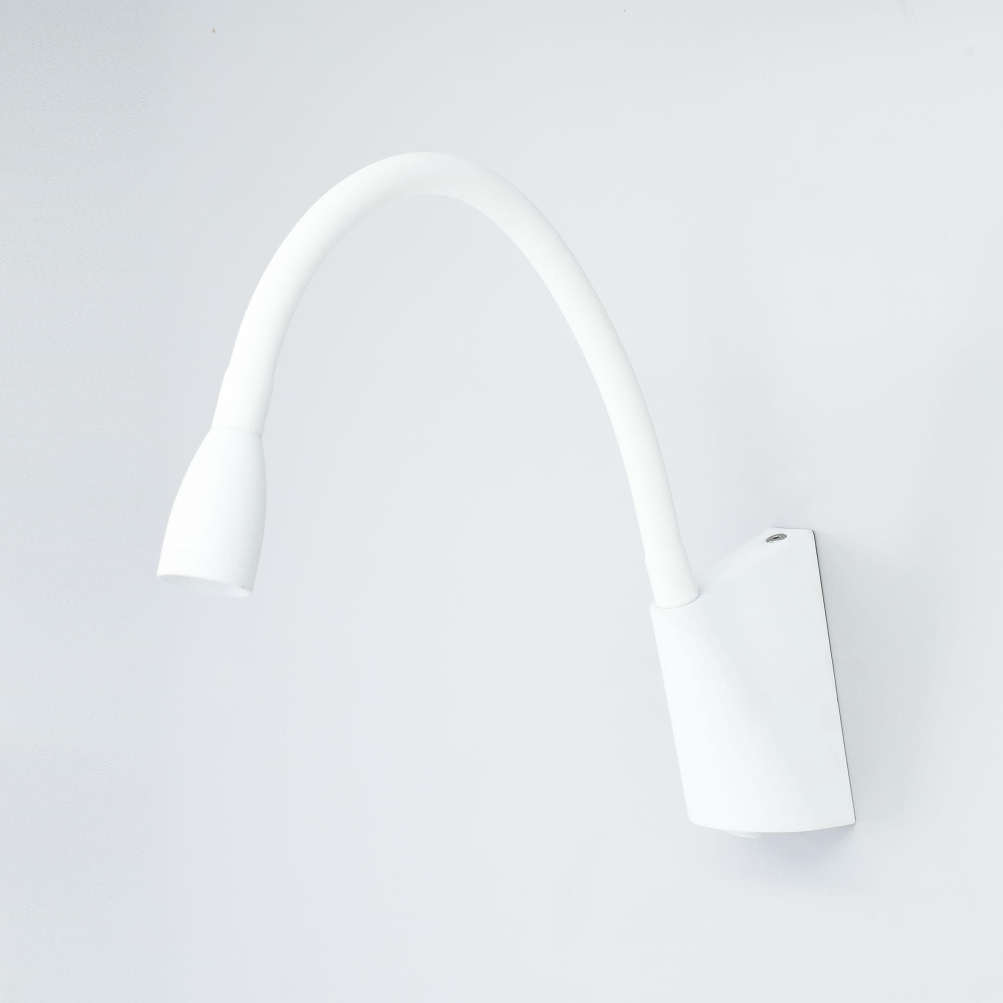 Citilux Декарт CL704340 LED Бра гибкое с выключателем Белое арт. 88325
