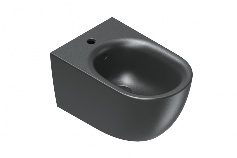 CATALANO SFERA Биде подвесное, 1 отв., с переливом, 55x35 см, черный матовый арт. 36217
