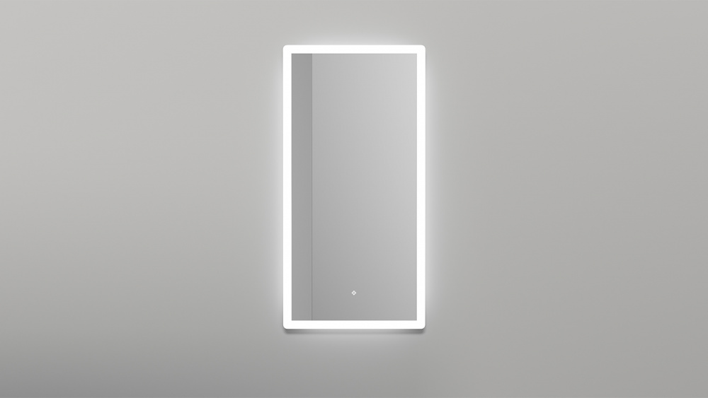 Salini ARMONIA Зеркало прямоугольное, 450хH900 мм с двойной LED подсветкой 3в1 3000-6000К арт. 33846