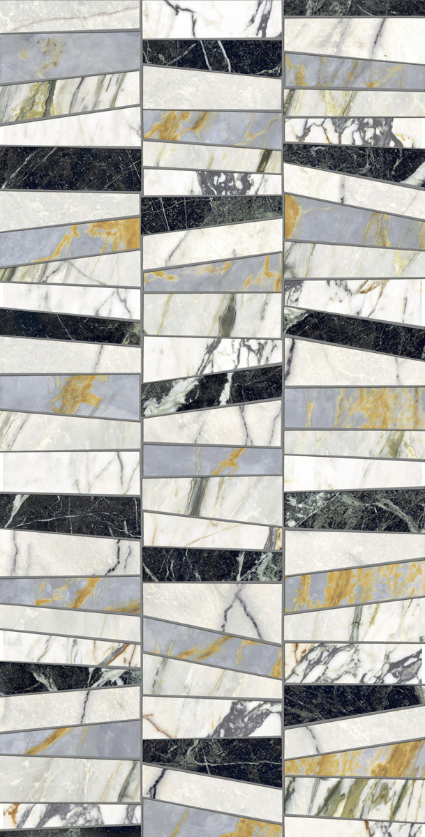 Керамогранит EPOQUE 21 TESSERAE ANTIQUE 3D RETT 60X120 арт. 85229