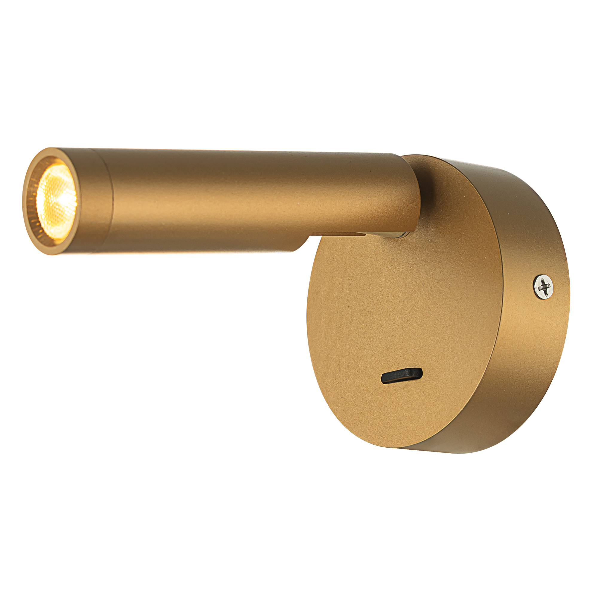 Citilux DEKART CL704102 LED Светильник настеный с выключателем Золото арт. 89759