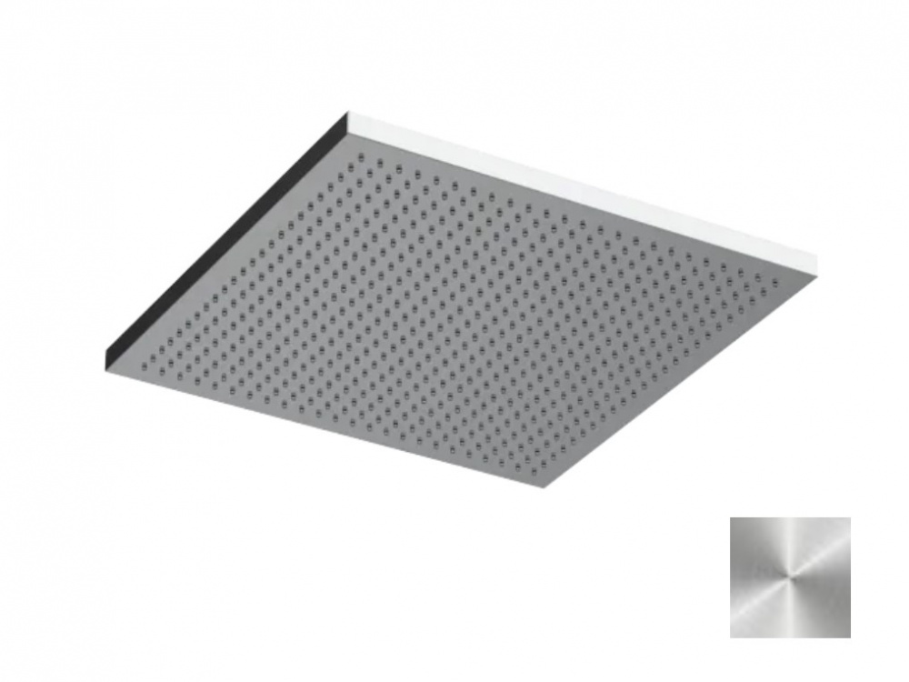 ALMAR Душ потолочный, 300х300 мм (без держателя) с функцией Velvet Rain, Stainless Steel Mirror арт. 40158