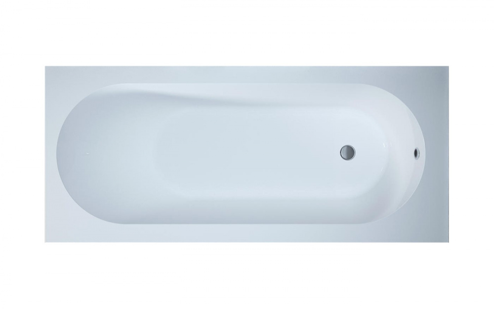 Salini ORNELLA 180 Ванна встраиваемая 1800х800х590/610 мм, S-Sense - белый матовый арт. 32026