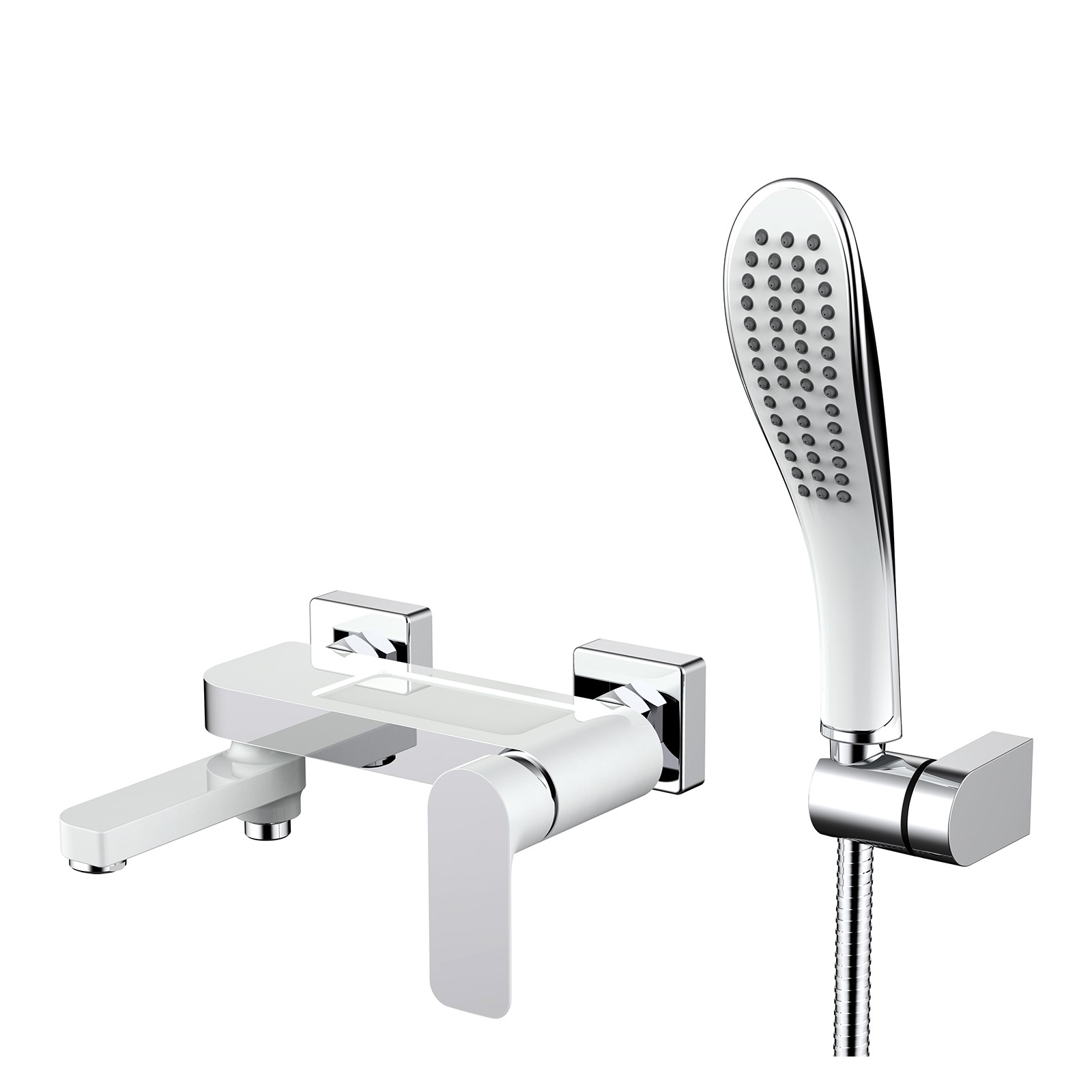 Смеситель для ванны GAPPO G3248, белый арт. 168458