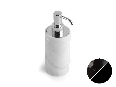 BERTOCCI CARRARINO Дозатор настольный, Nero Marquina/черный мат арт. 30768