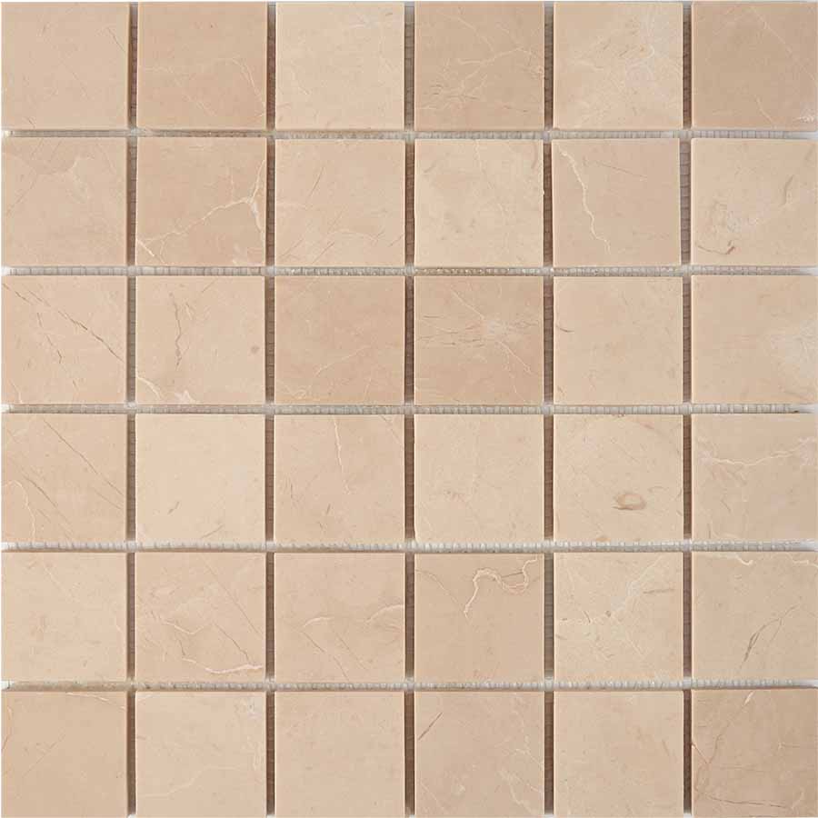PIX 228 Crema Nova, чип 48х48 мм, сетка 305х305х6 мм, Полированная арт. 73710