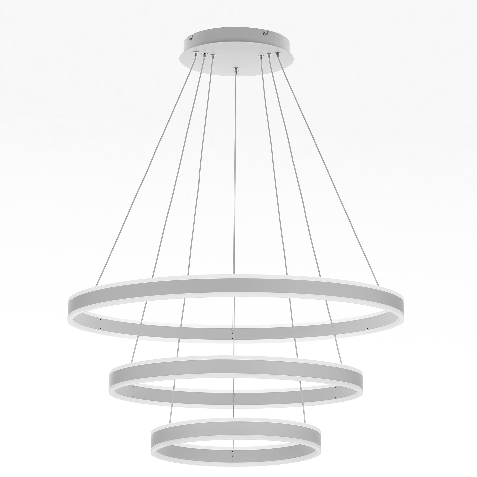 Citilux Дуэт CL719680 LED Люстра подвесная с пультом Белая арт. 89010