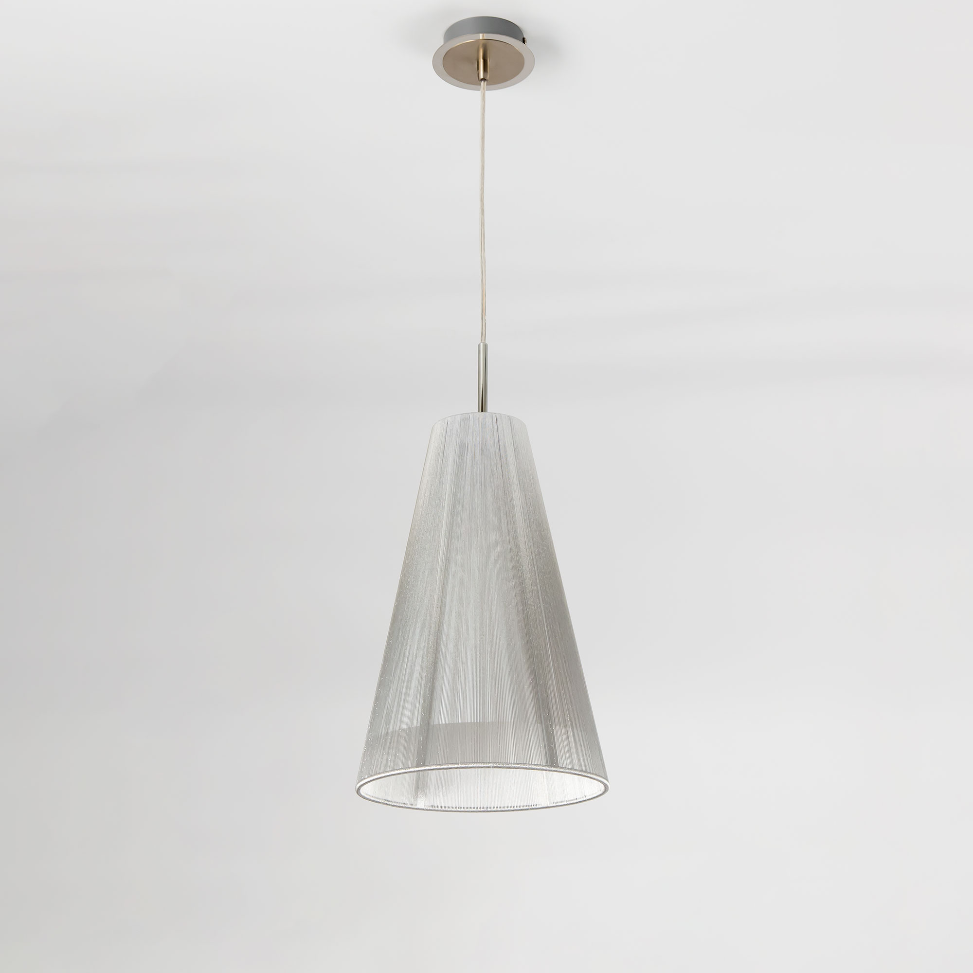 Citilux LOUIS CL936003 Подвесной светильник с абажуром Серебристый арт. 88288
