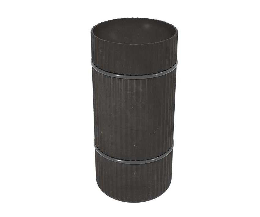 LANTIC COLUMN Раковина напольная 41x41xH85 см, Habana Dark арт. 36654