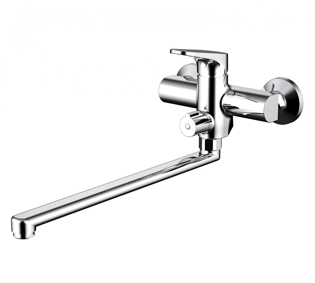 Смеситель для ванны Bravat Eler F6191238CP-01L-RUS, хром арт. 167436