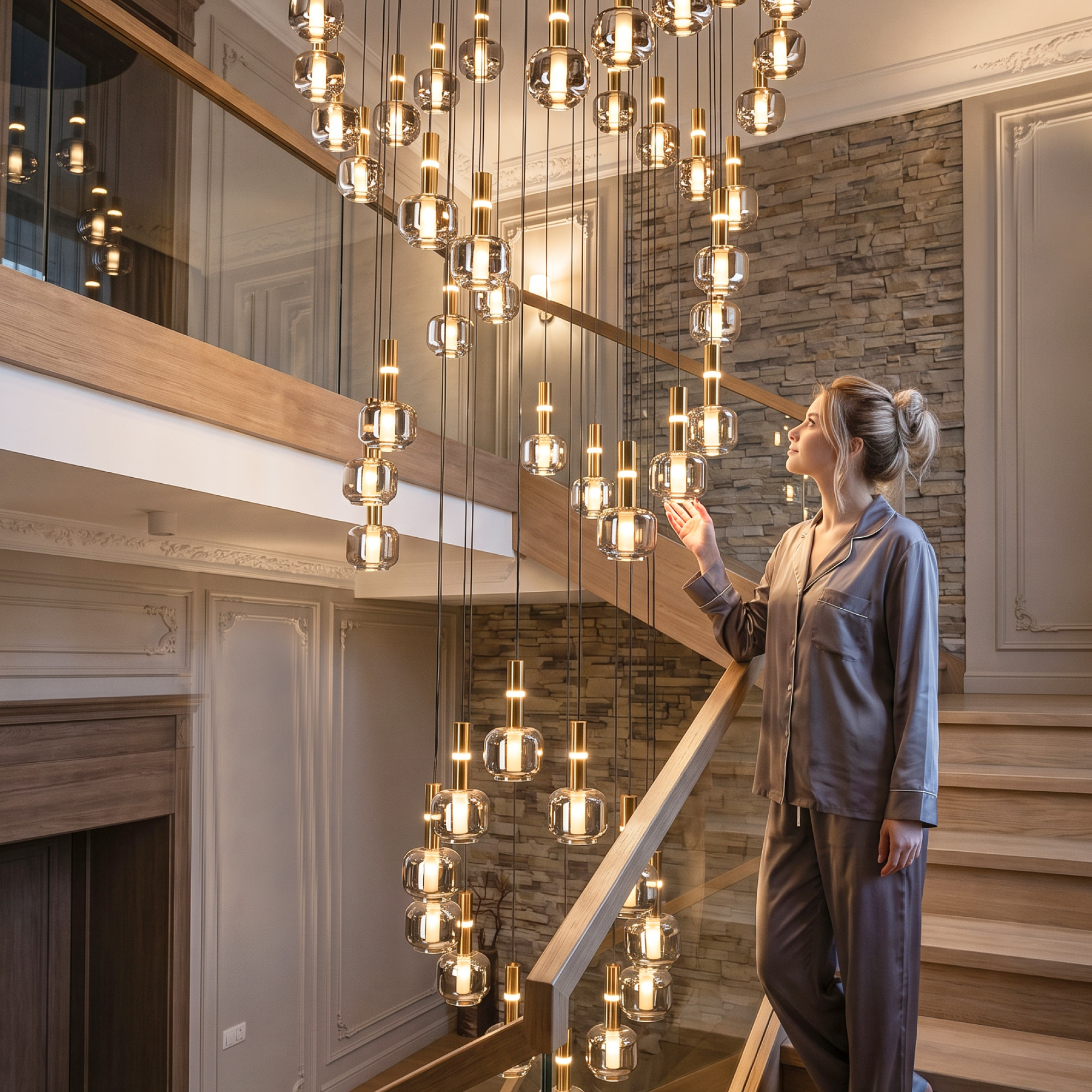 Citilux LASS CL249051 LED Люстра каскадная арт. 122146