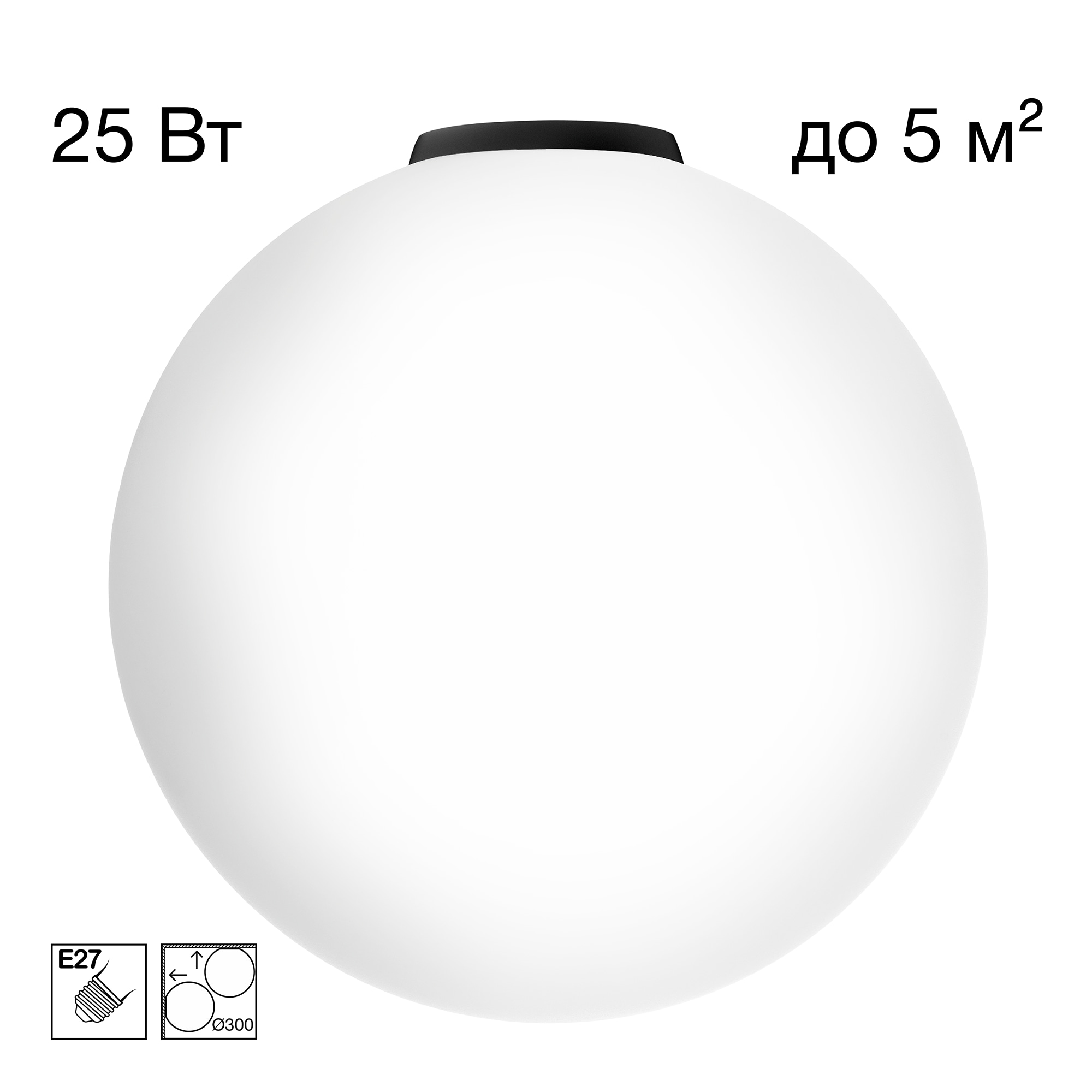 Citilux RON CL941D30B5 Потолочный светильник Чёрный арт. 89663