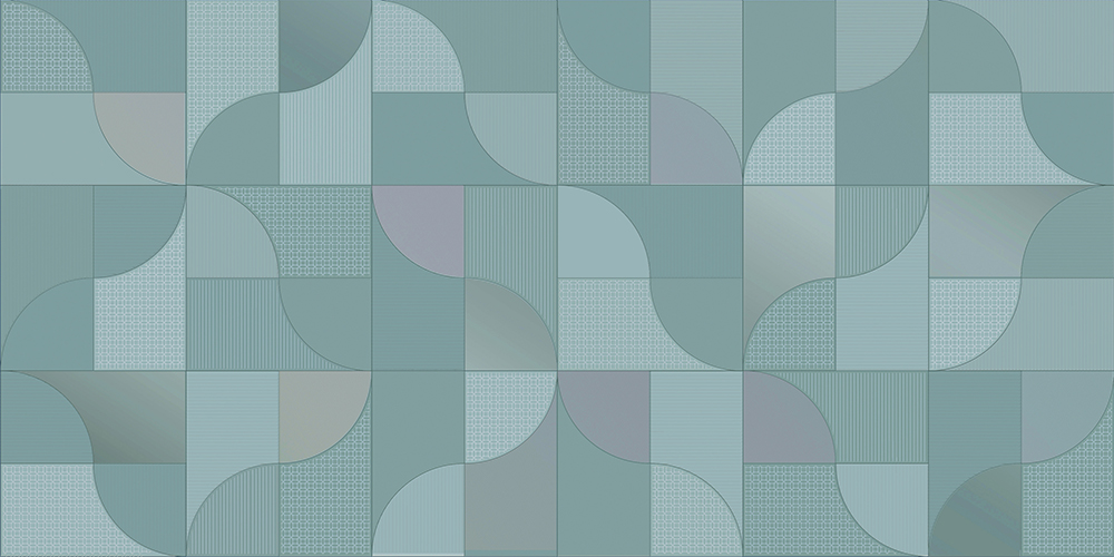 Керамическая плитка Колорес геометрия море / Декор 31.5*63 Colores geometrico mare арт. 73568