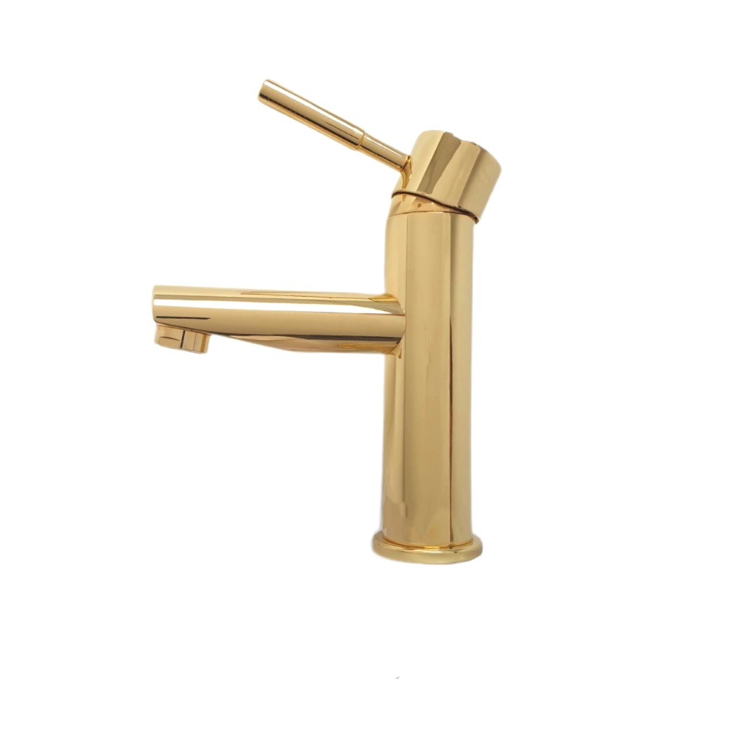 Смеситель для раковины Webert Rimini RI830102010, золото арт. 162359