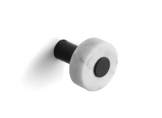 BERTOCCI CARRARINO Крючок, Bianco Carrara/хром арт. 30767