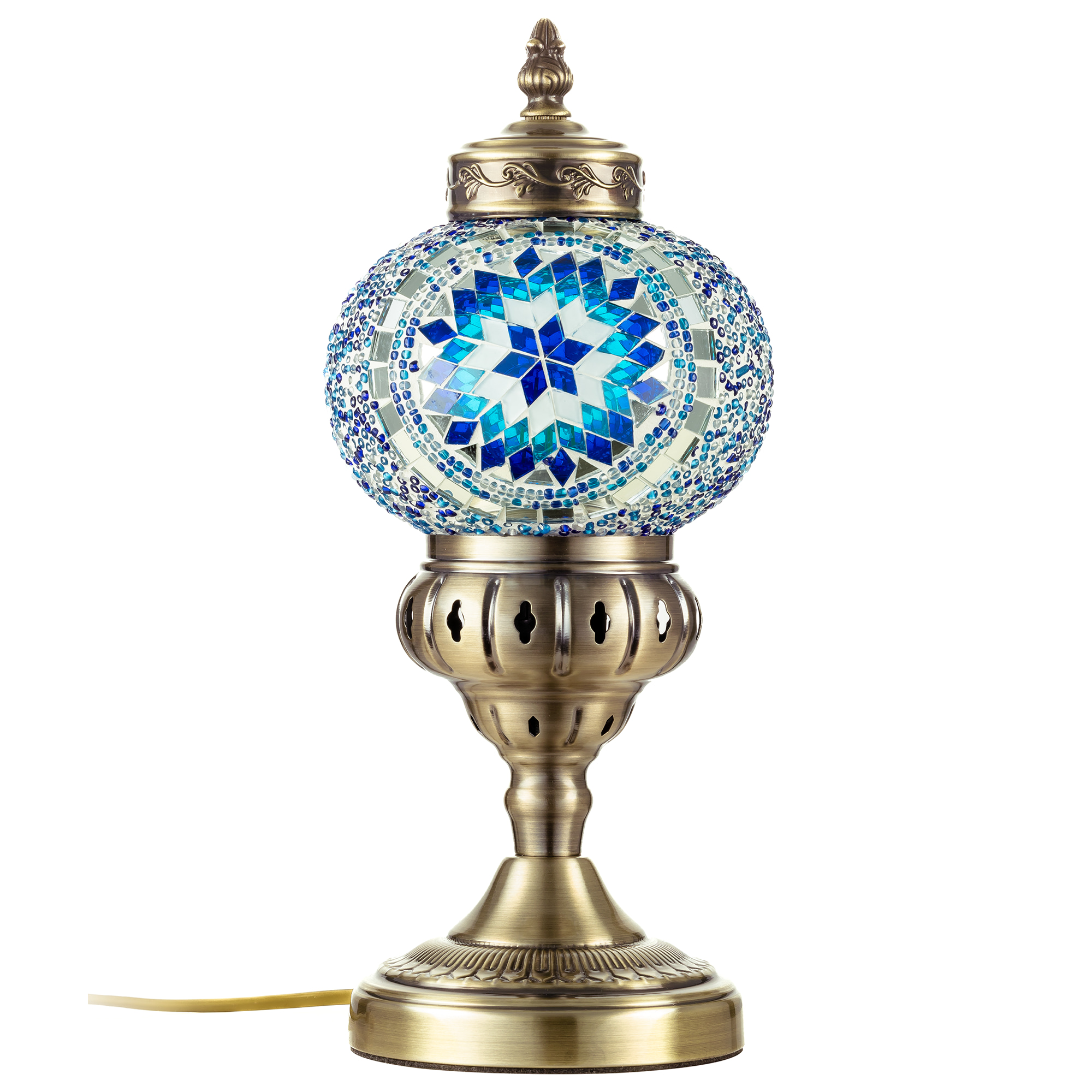 Citilux Каир CL419816 Настольная лампа Мозаика Синяя арт. 89488