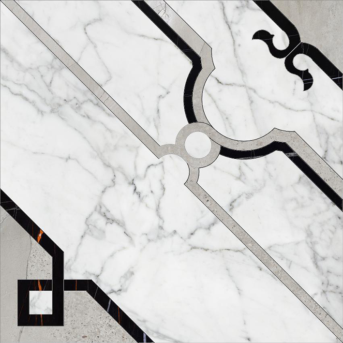 Марбл Тренд K-1000/MR/d01-cut/60x60 Carrara арт. 20701