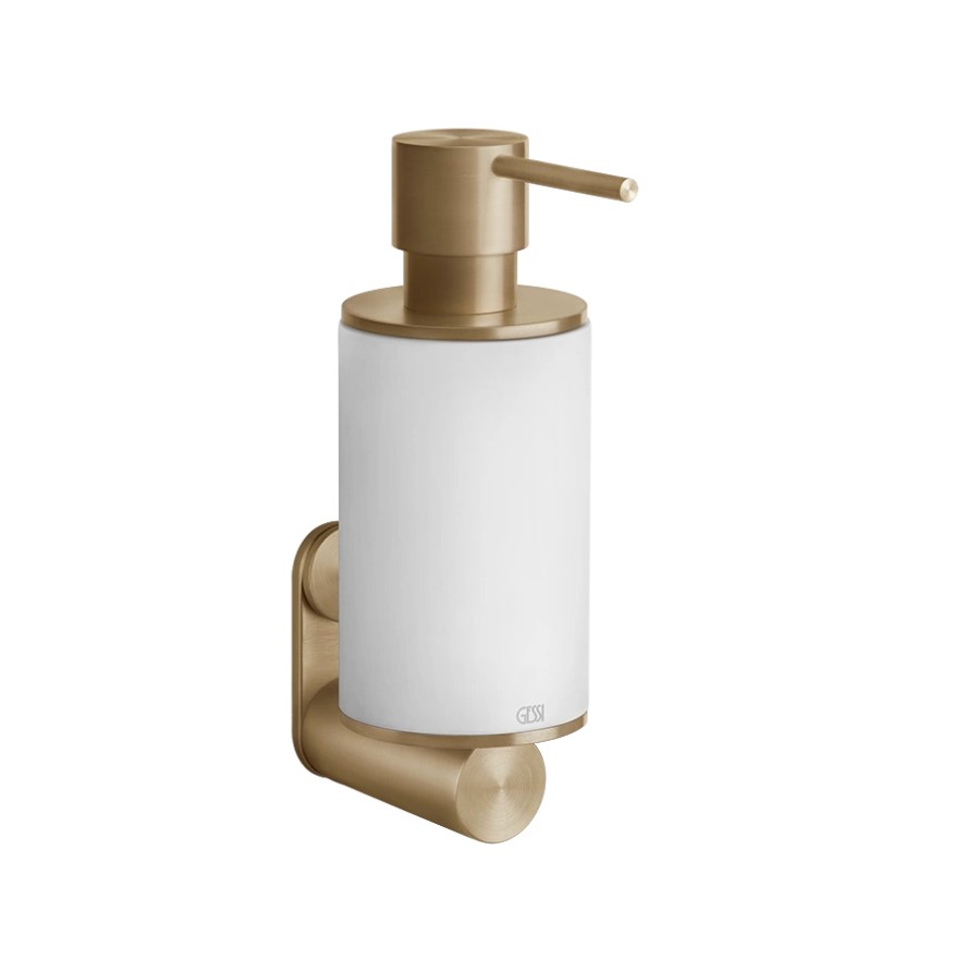 GESSI 316 Дозатор для жидкого мыла настенный, Warm Bronze Br. PVD арт. 31983