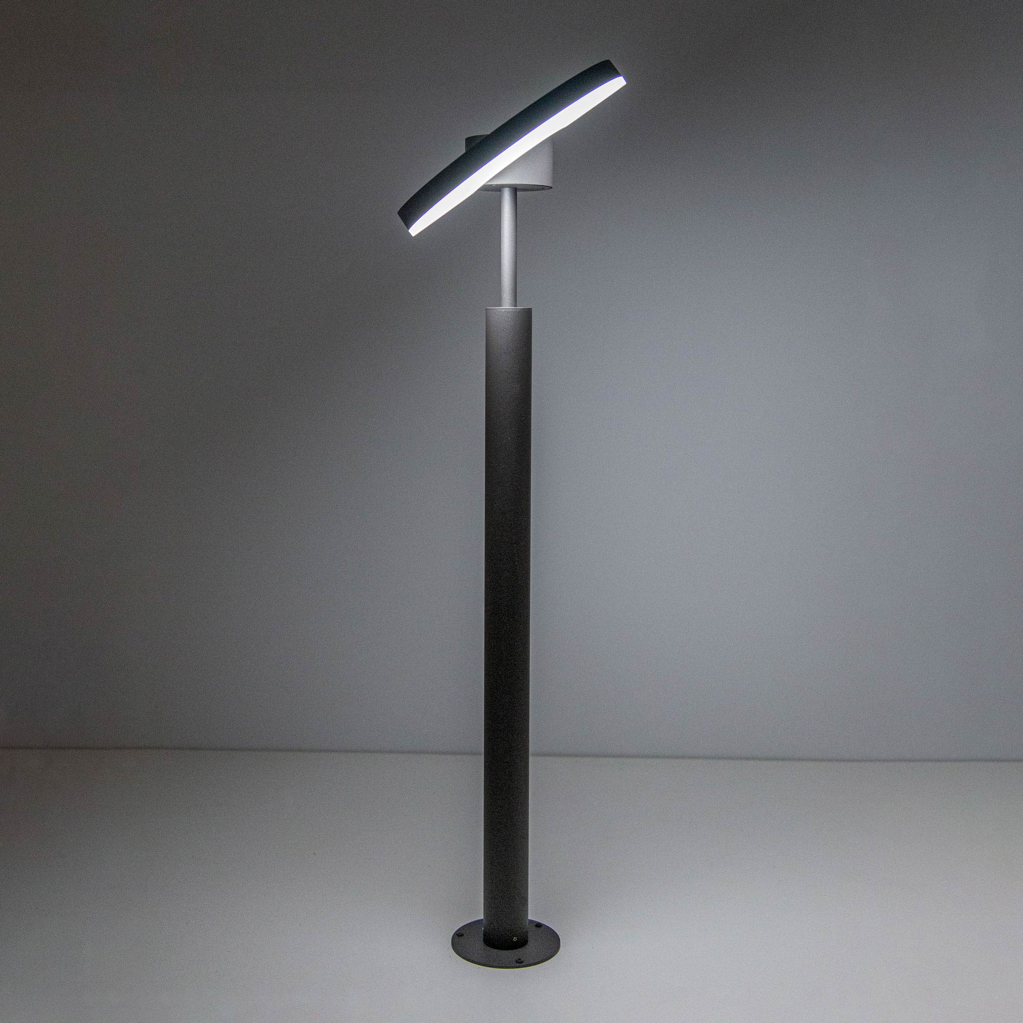Citilux GARDA CLU03B1 LED Уличный парковый светильник поворотный Графит арт. 88079
