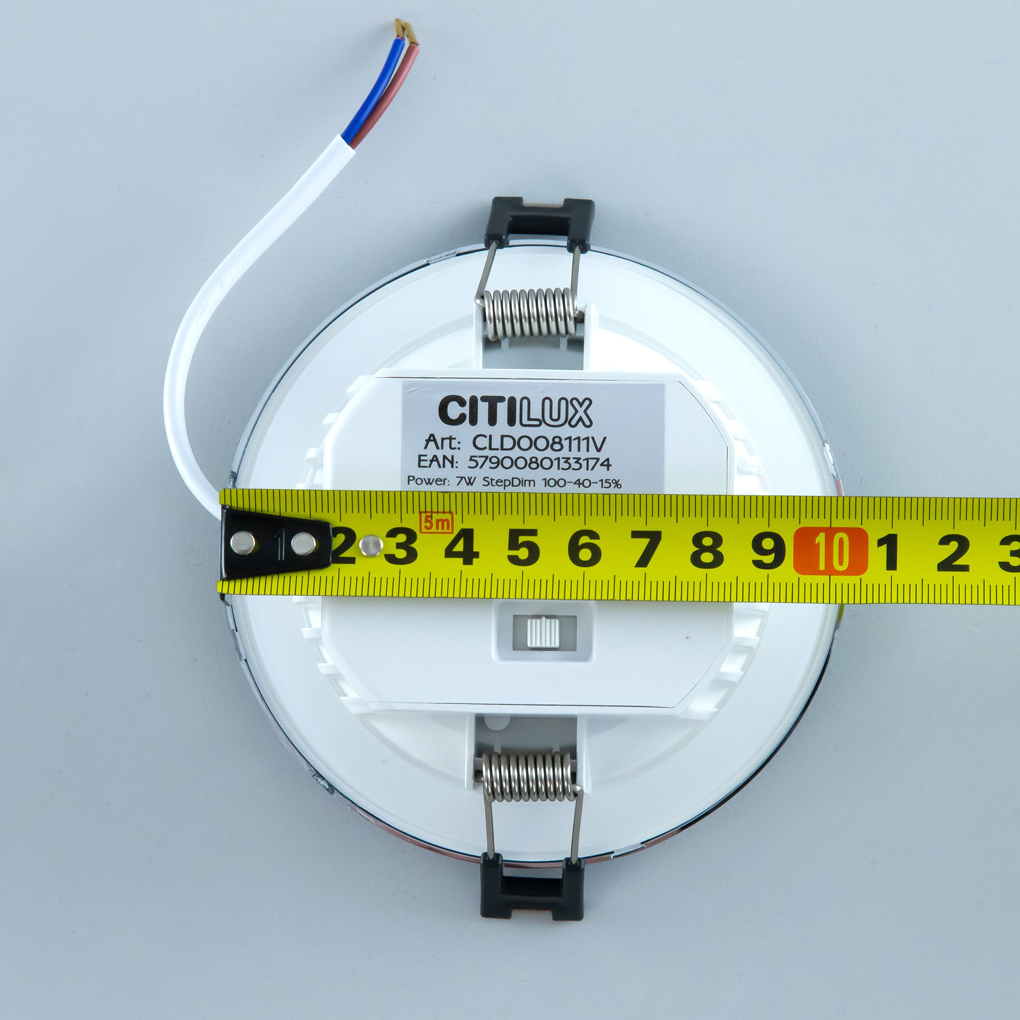 Citilux Акви CLD008111V LED Встраиваемый светильник Хром арт. 88712