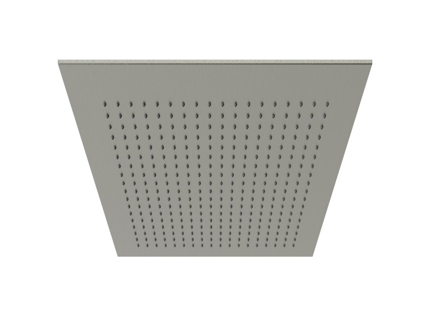 NOKEN SQUARE Верхний душ 30х30 см, с шаровым соединением, браш. титан арт. 40049