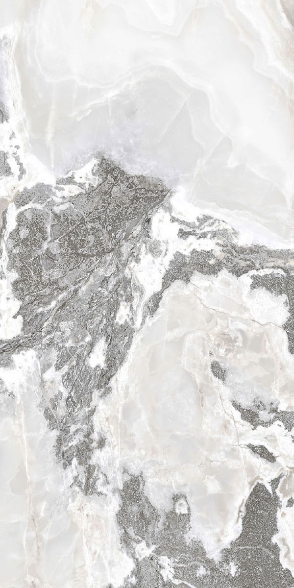 Керамогранит  ONYX&MORE WHITE BLEND SATIN 6MM R  60x120 арт. 84055