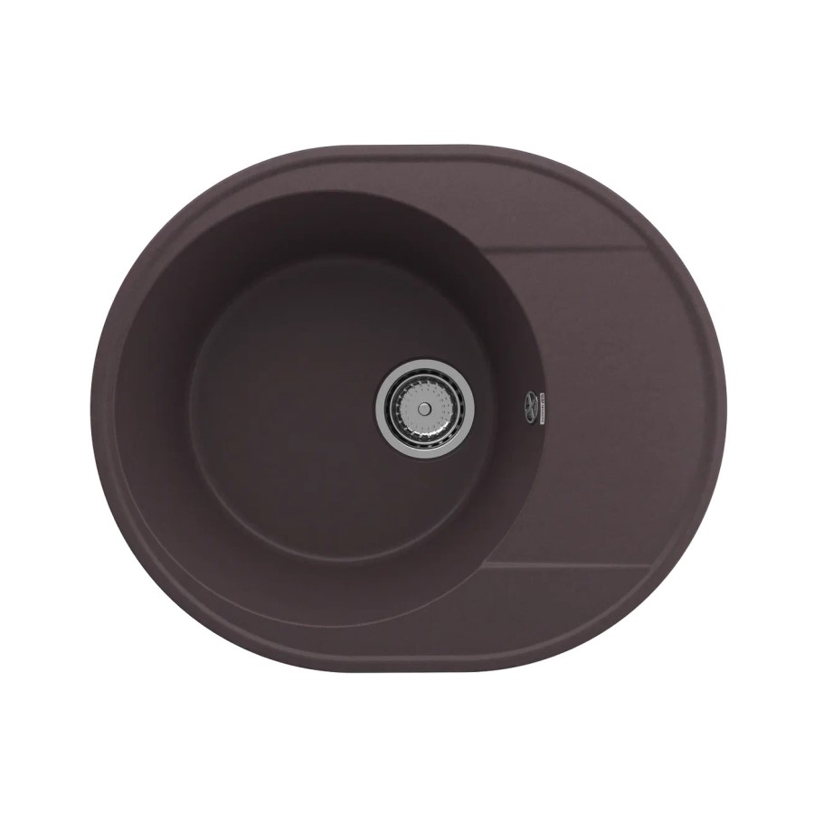 Кухонная мойка Ulgran Quartz Nora 585-06, трюфель арт. 184653