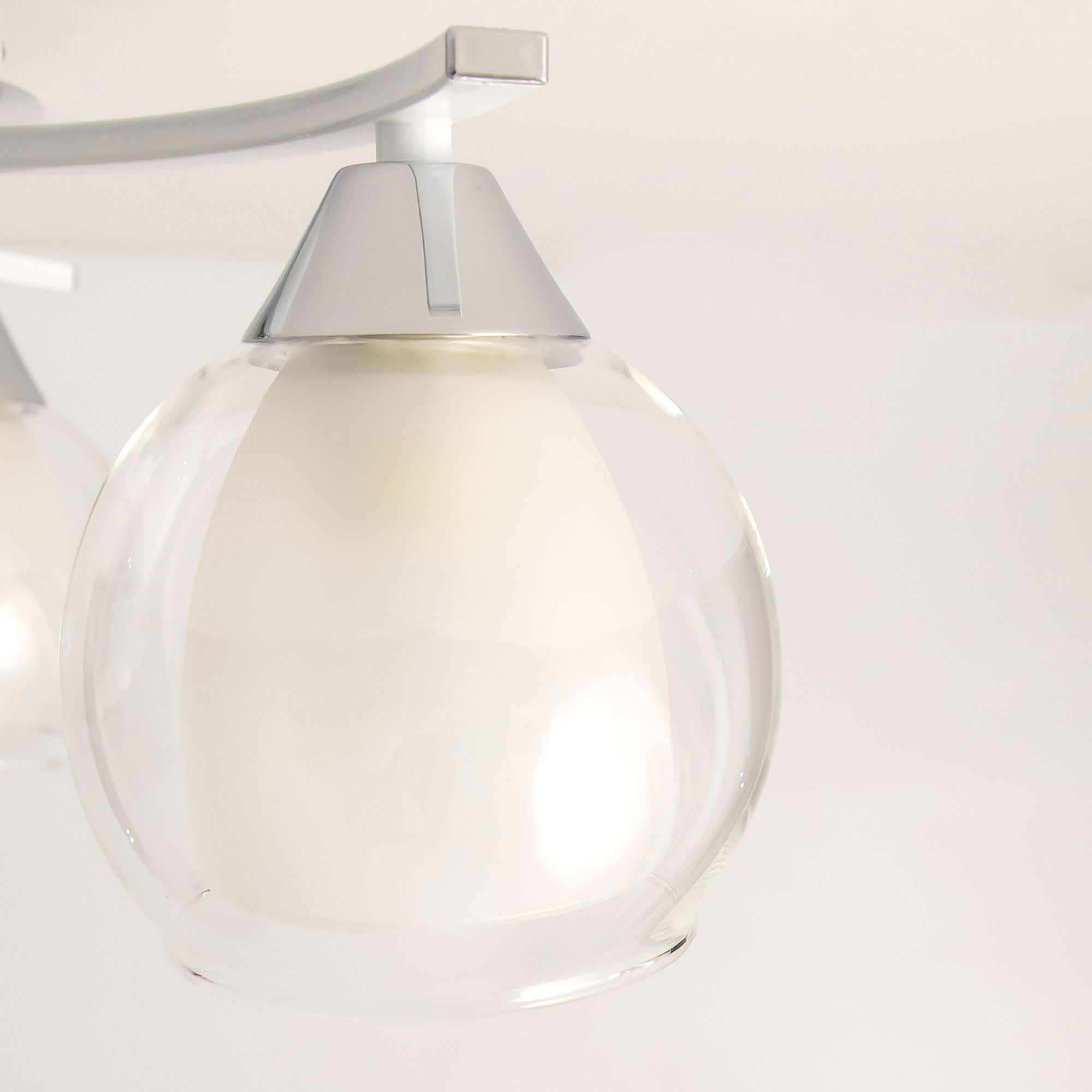 Citilux Кристи CL152130 Люстра потолочная Белая Хром арт. 88448