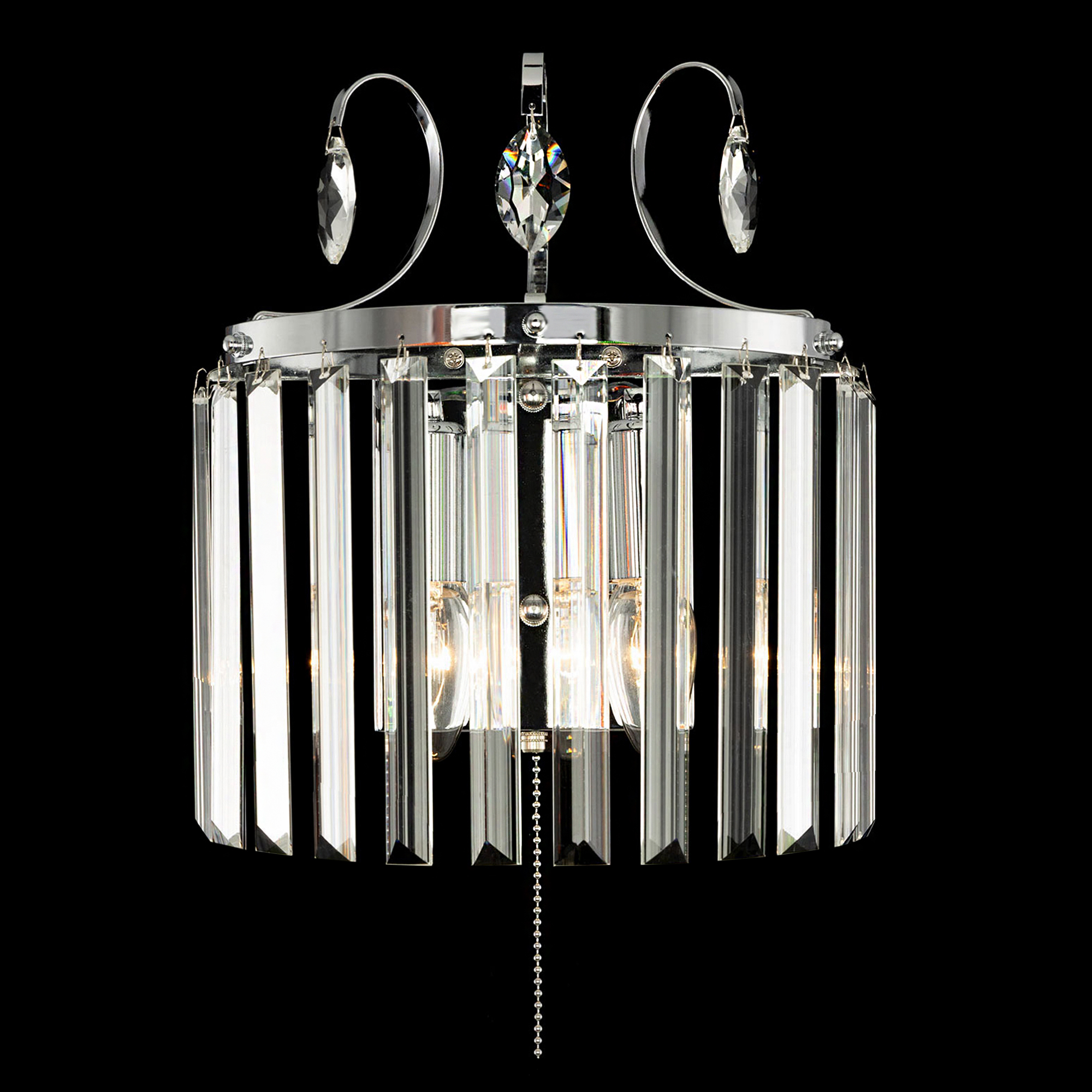 Citilux Инга CL335321 Бра хрустальное с выключателем Хром арт. 88933