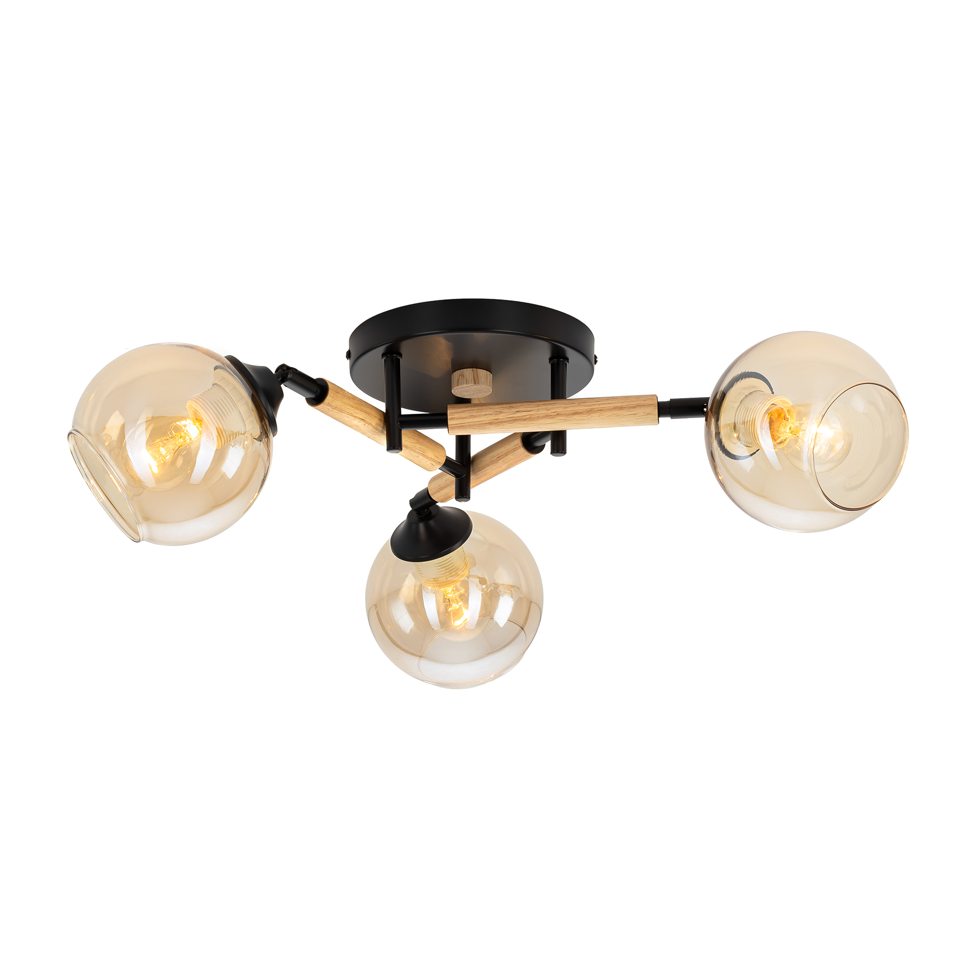 Citilux TIKA CL133131 Люстра поворотная Чёрная арт. 89475