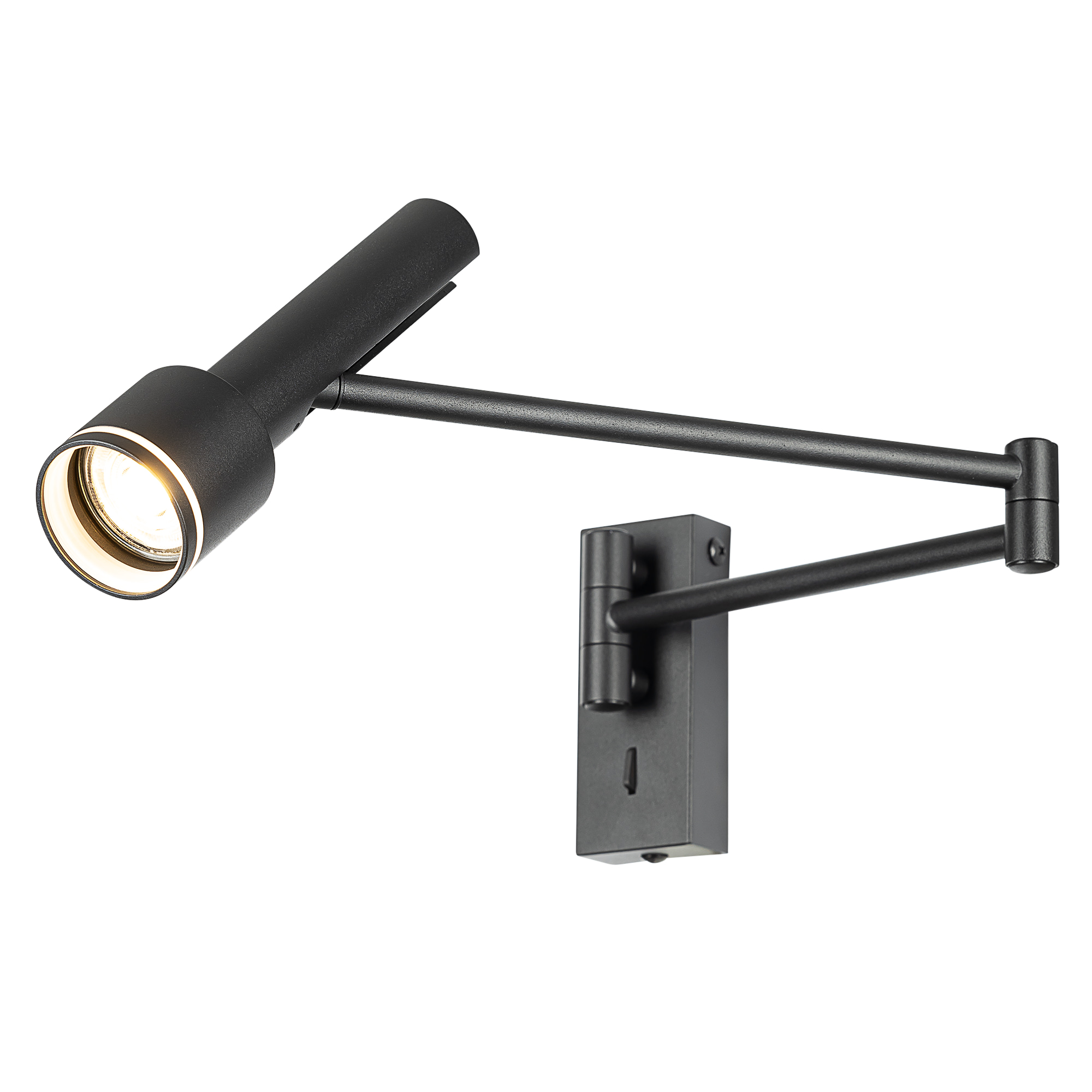 Citilux VEKTOR CL513411 Настенный поворотный спот на штанге Чёрный арт. 209057