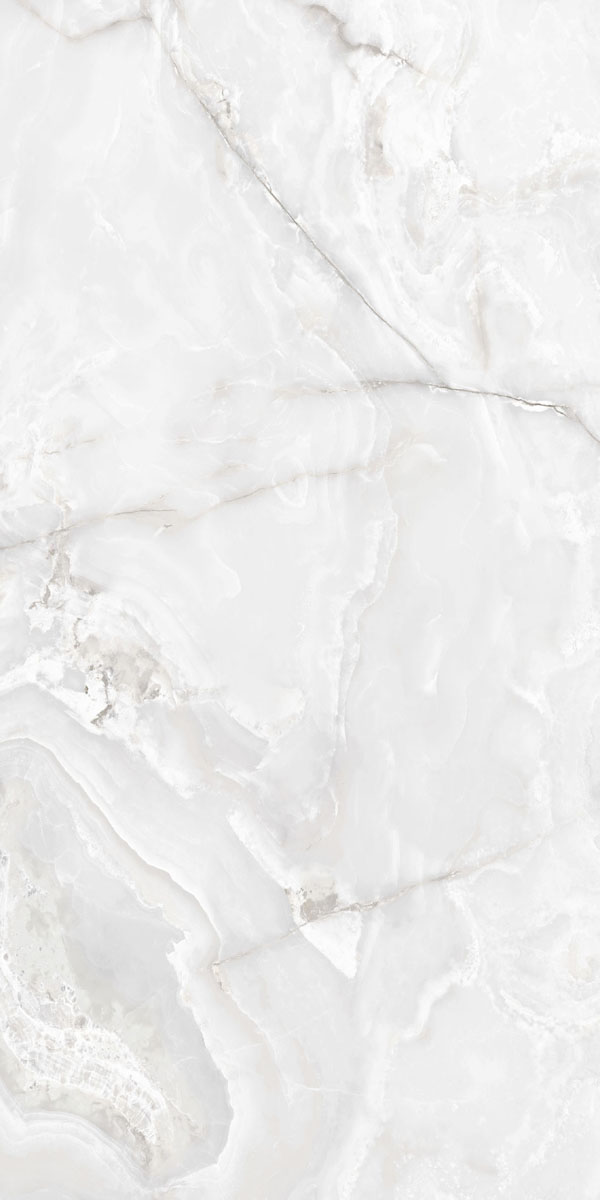 Керамогранит  ONYX&MORE WHITE ONYX SATIN 6MM R 120x240 арт. 84035