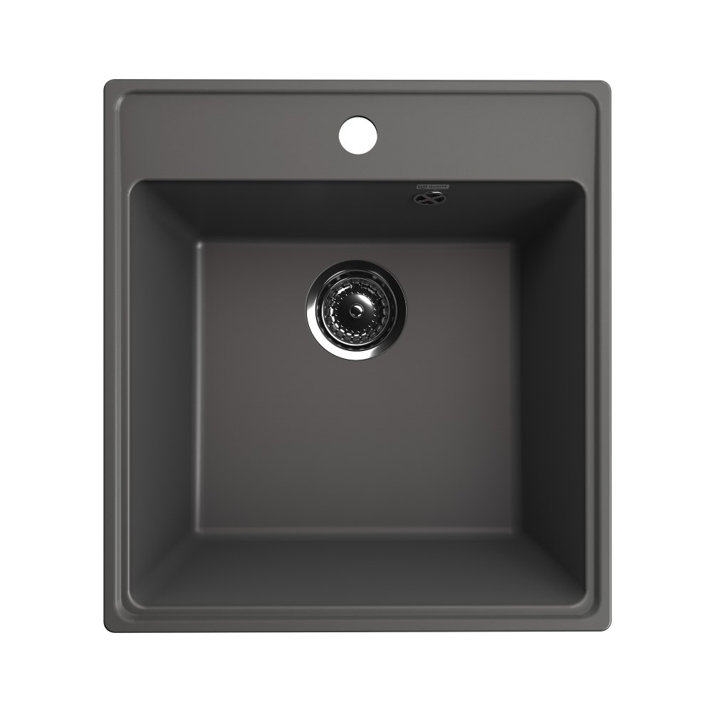 Кухонная мойка Ulgran Quartz Forte 460-09, мокрый асфальт арт. 184988