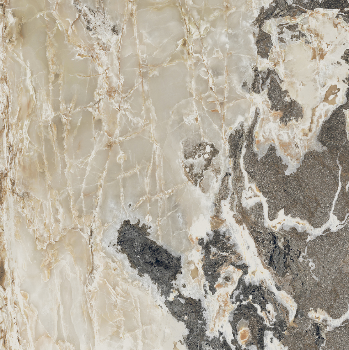 Керамогранит  ONYX&MORE GOLDEN BLEND SATIN 6MM R 160X160 арт. 84004