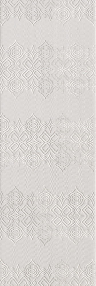 MUTINA GARLAND RELIEF BIANCO 18х54 арт. 87675