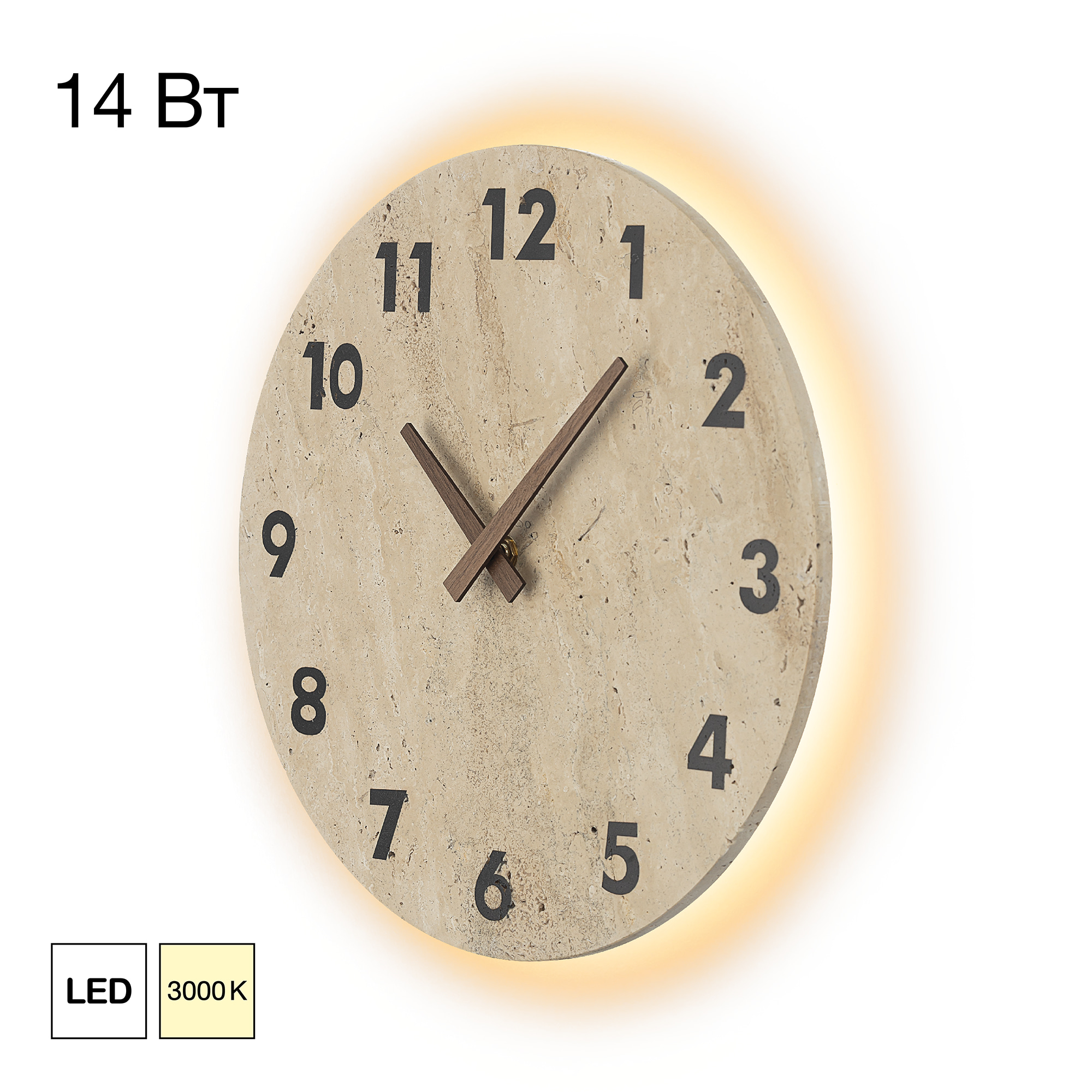 Citilux MARES CL246016 LED Светильник настенный с часами арт. 89693