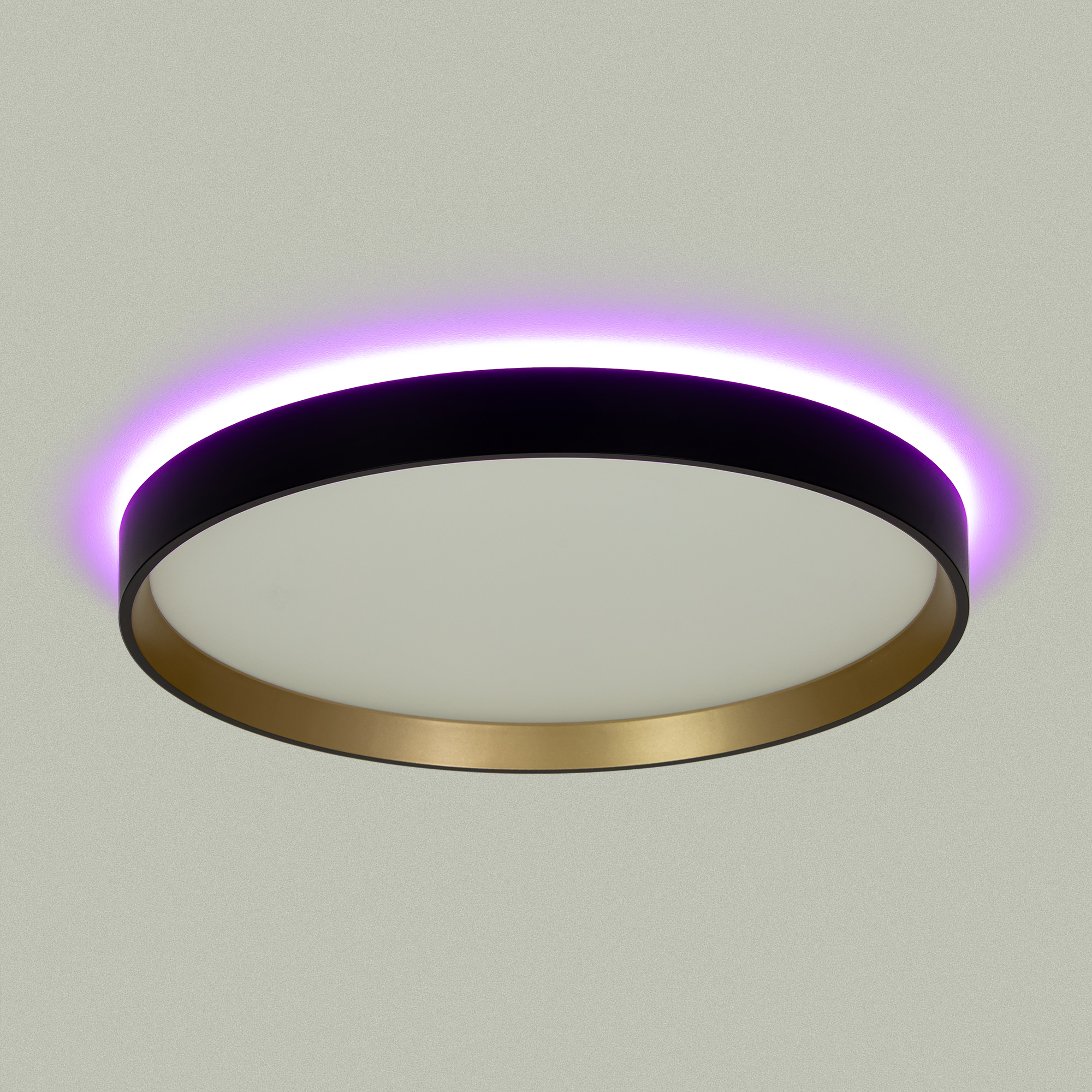 Citilux ETALON CL750321R LED RGB Светильник с пультом Чёрный+Золото арт. 89574