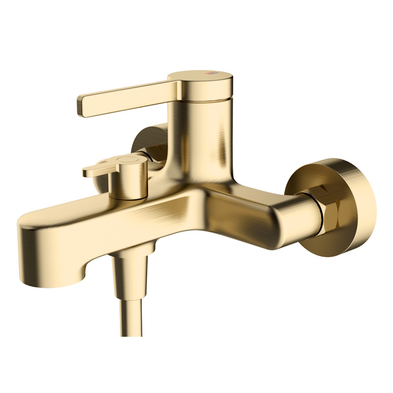 Смеситель для ванны ESKO SC54Gold, золотой сатин арт. 167972