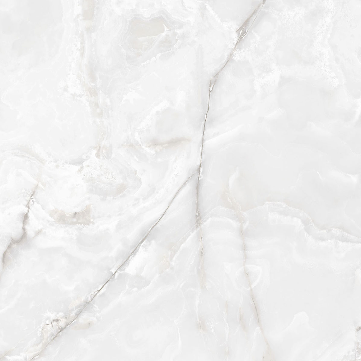 Керамогранит  ONYX&MORE WHITE ONYX GLO 6MM R 120x120 арт. 83977