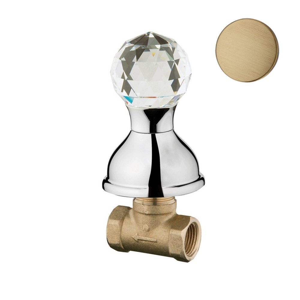 Запорный вентиль Webert Karenina KA690101065, бронза арт. 165332
