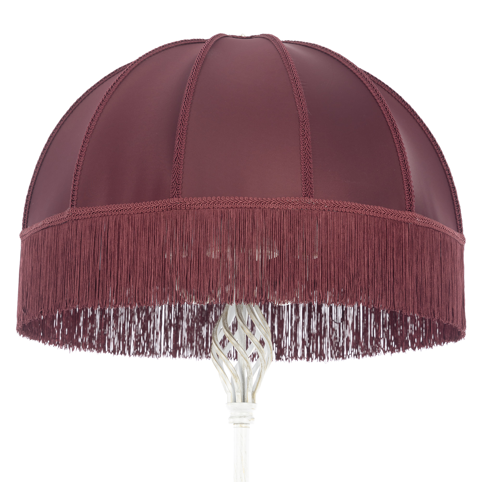 Citilux Базель CL407923T Торшер патина со столиком и красным абажуром арт. 89080