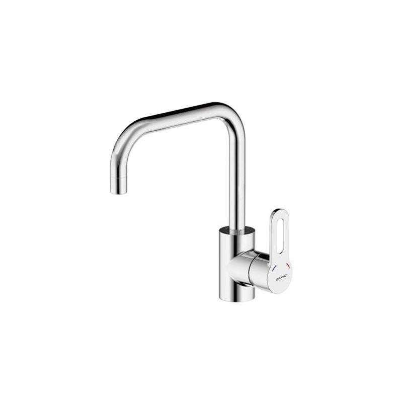 Смеситель для кухни Bravat Stream-D F737163C-2, хром арт. 170009